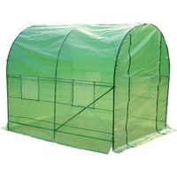 Outsunny Folien-Gewächshaus, BxHxL: 200 x 198 x 245 cm - gruen Unkategorisiert online kaufen