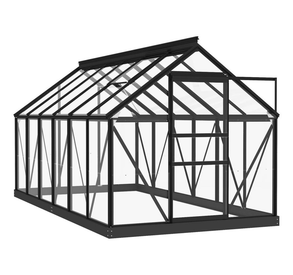 vidaXL Gewächshaus, Glas Treibhaus Anthrazit 155x298x191 cm Aluminium | Rabatt: 14% Unkategorisiert online kaufen vidaXL Gewächshaus, Glas Treibhaus Anthrazit 155x298x191 cm Aluminium | Rabatt: 14% Unkategorisiert online kaufen