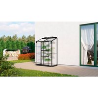 VITAVIA Anlehngewächshaus, BxHxL: 13,06 x 182,3 x 68,8 cm - schwarz Unkategorisiert online kaufen