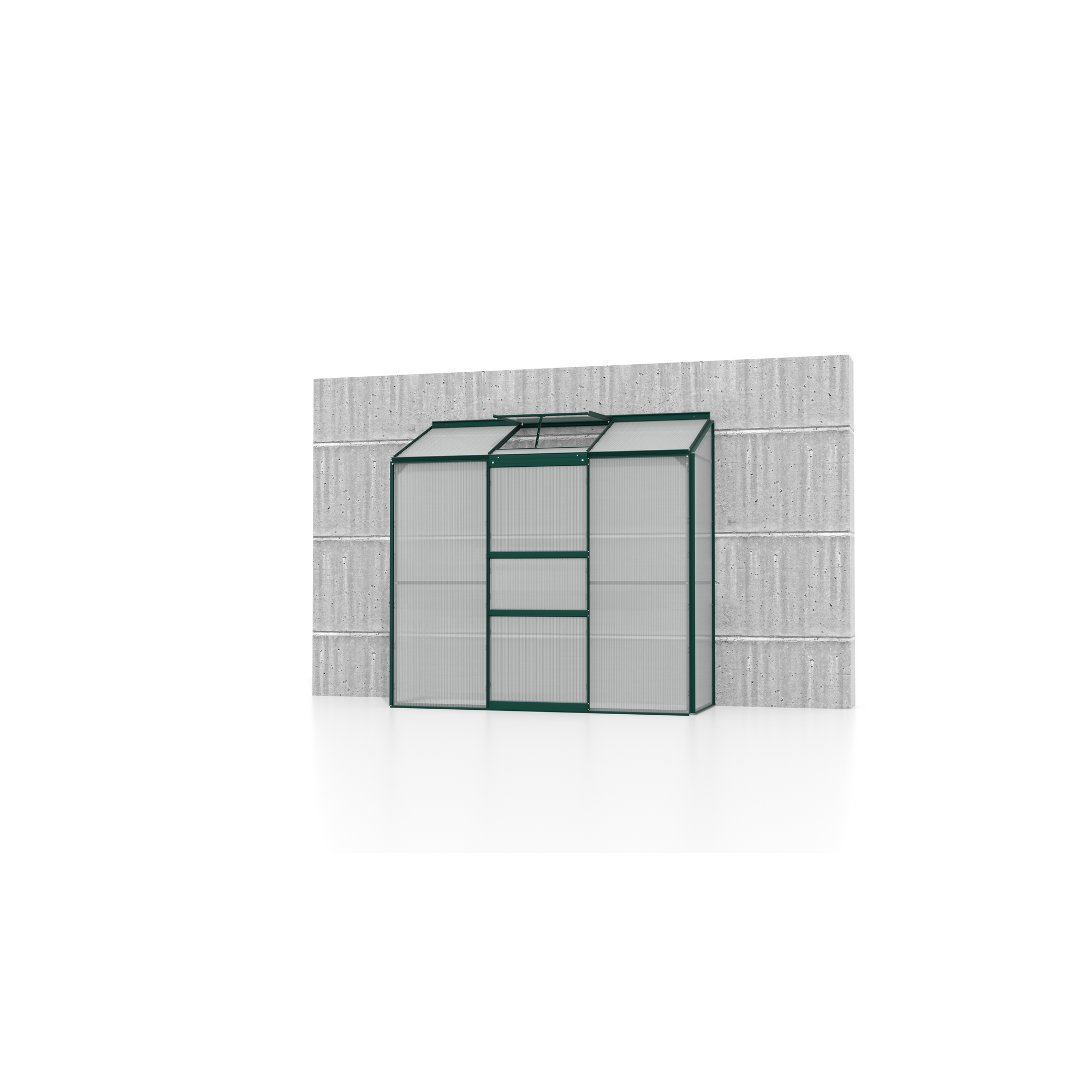 Vitavia Anlehngewächshaus 'Ida 1300' 1,3 m² 192 x 65 cm 4 mm Hohlkammerplatten smaragdfarben Unkategorisiert online kaufen