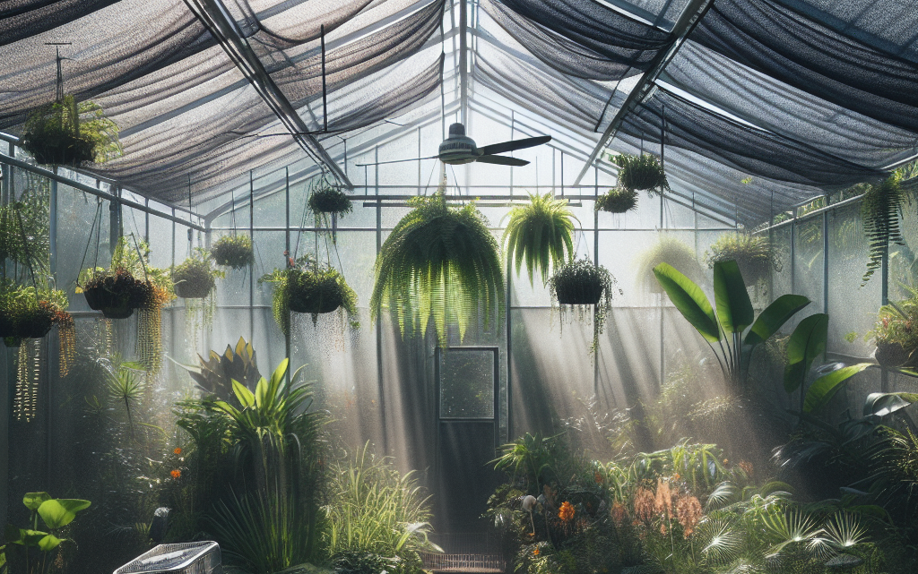 Effiziente Methoden zur Kühlung von Gewächshäusern: Den Hitzewellen trotzen